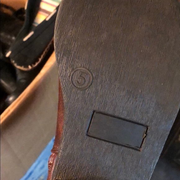 Brown cowboy boots - Picture 3 of 6